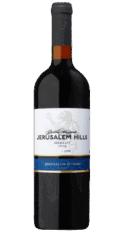 Jerusalem Hills - Merlot- Mevushal