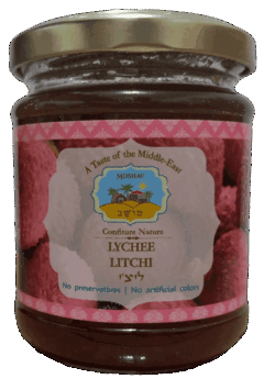 MOSHAV-Confiture-litchi Lychiee-cacher-casher-kosher-